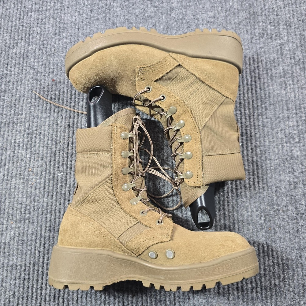 Army Combat Boots Coyote Hot Weather Military Boots SPE1C1-17-D-1004 Size 4W